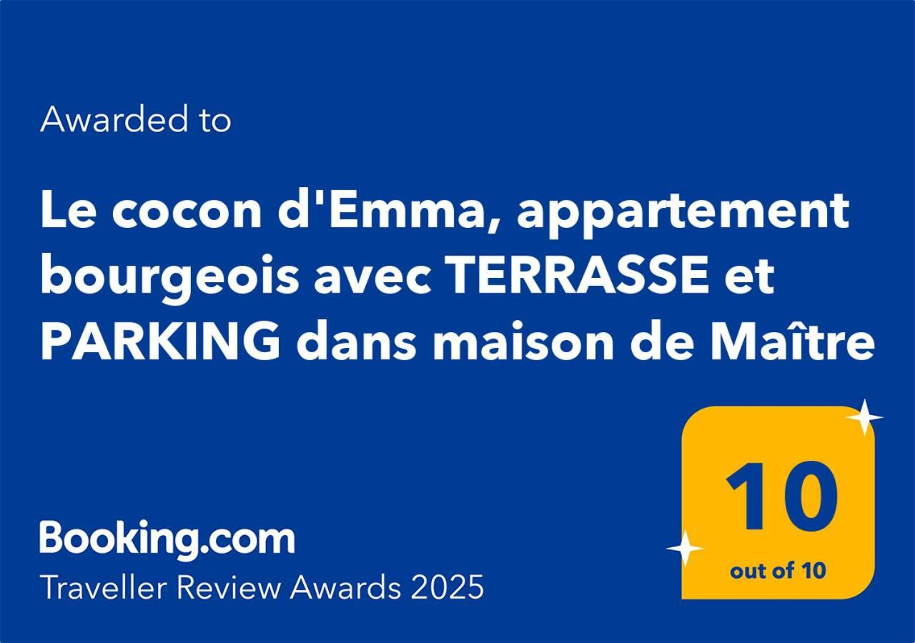 Le Cocon D'Emma, Appartement Bourgeois Avec Terrasse, Et Parking Gratuit Dans Maison De Maitre Strasbourg Exterior photo